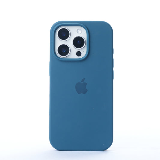 Iphone 15 Pro max Silicon Case DarkBlue