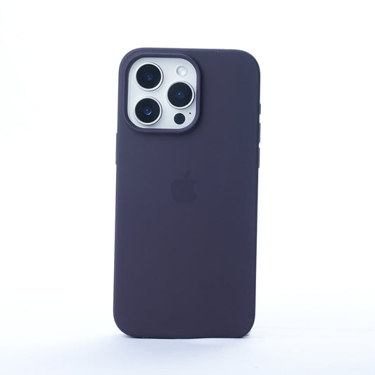 Iphone 15 Pro Max Silicon Case Purple