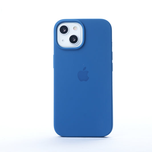 Iphone 15 Silicon Case Blue