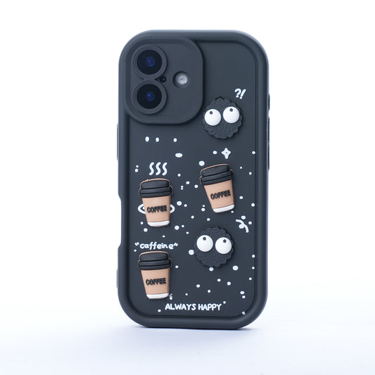 Iphone 16 Coffee Case Blue