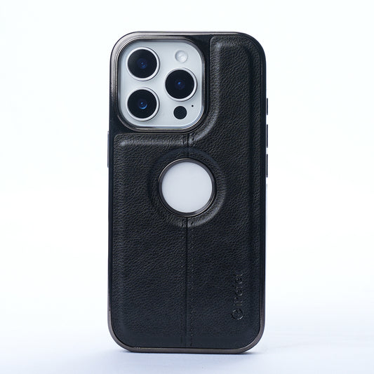 iphone 14 black leather