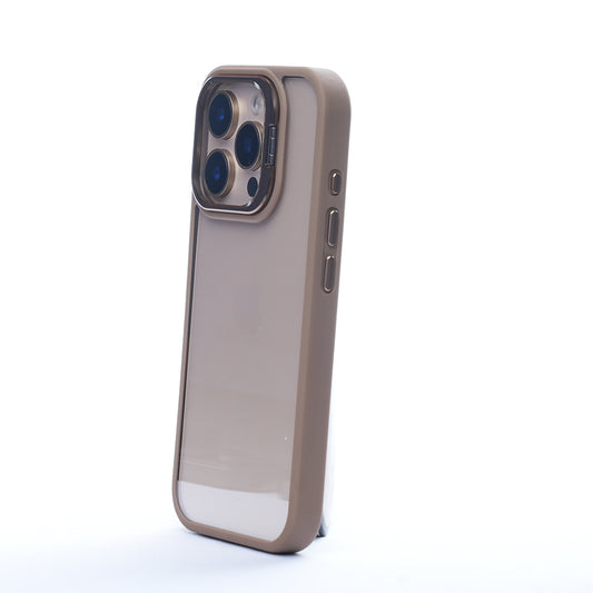 Iphone 16 Pro Stand case Brown