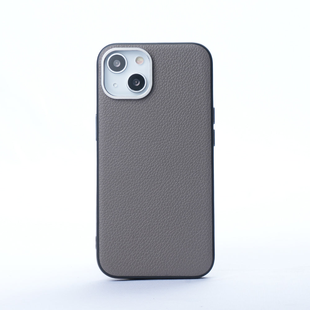 iphone 16pro grey leather